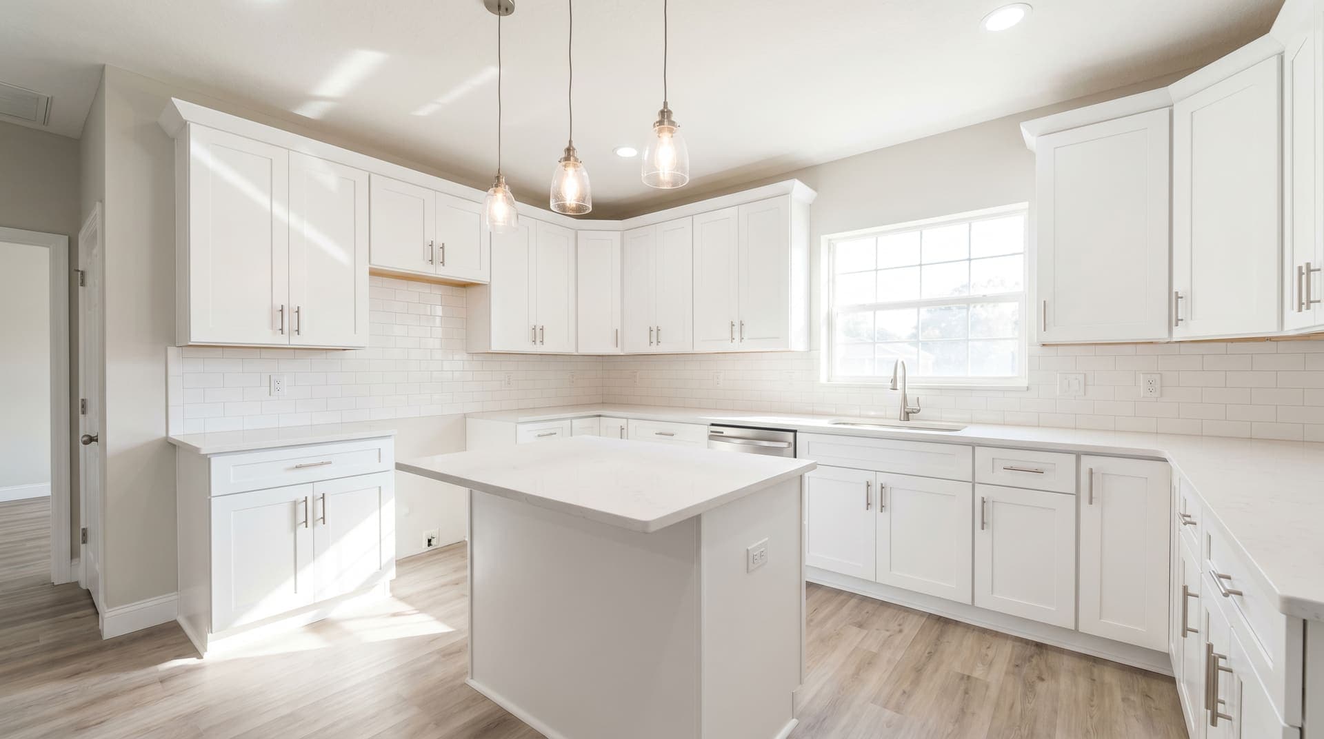 Custom Kitchen Cabinets after renovation by KBDT