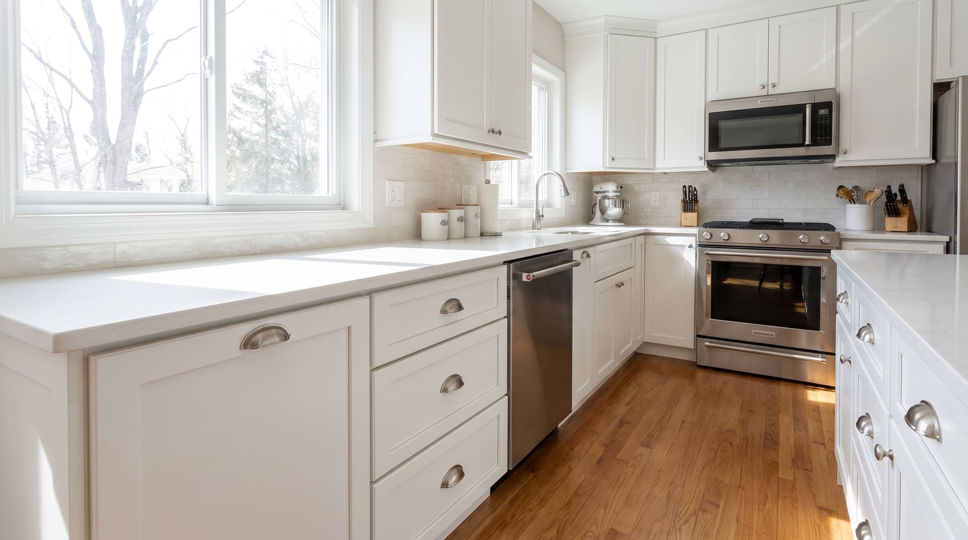 Cabinet Refacing after renovation by KBDT
